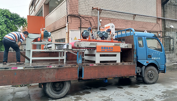 发往温州乐清数控前后3刀切割机带修边