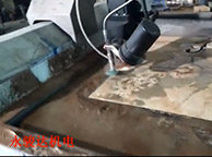 龙门式5轴数控水刀切割机视频